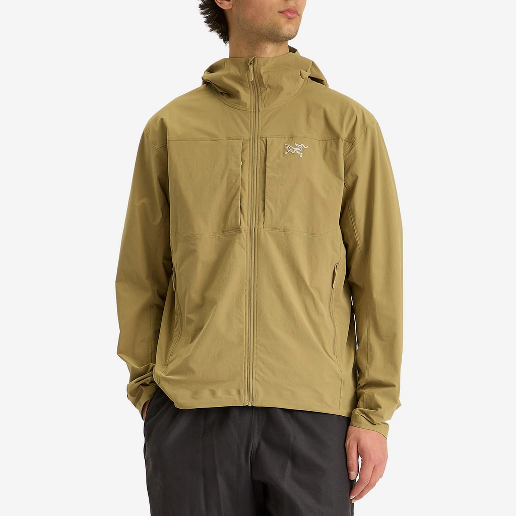 Arc'teryx Men's Gamma Lightweight Softshell Hoodie in Canvas