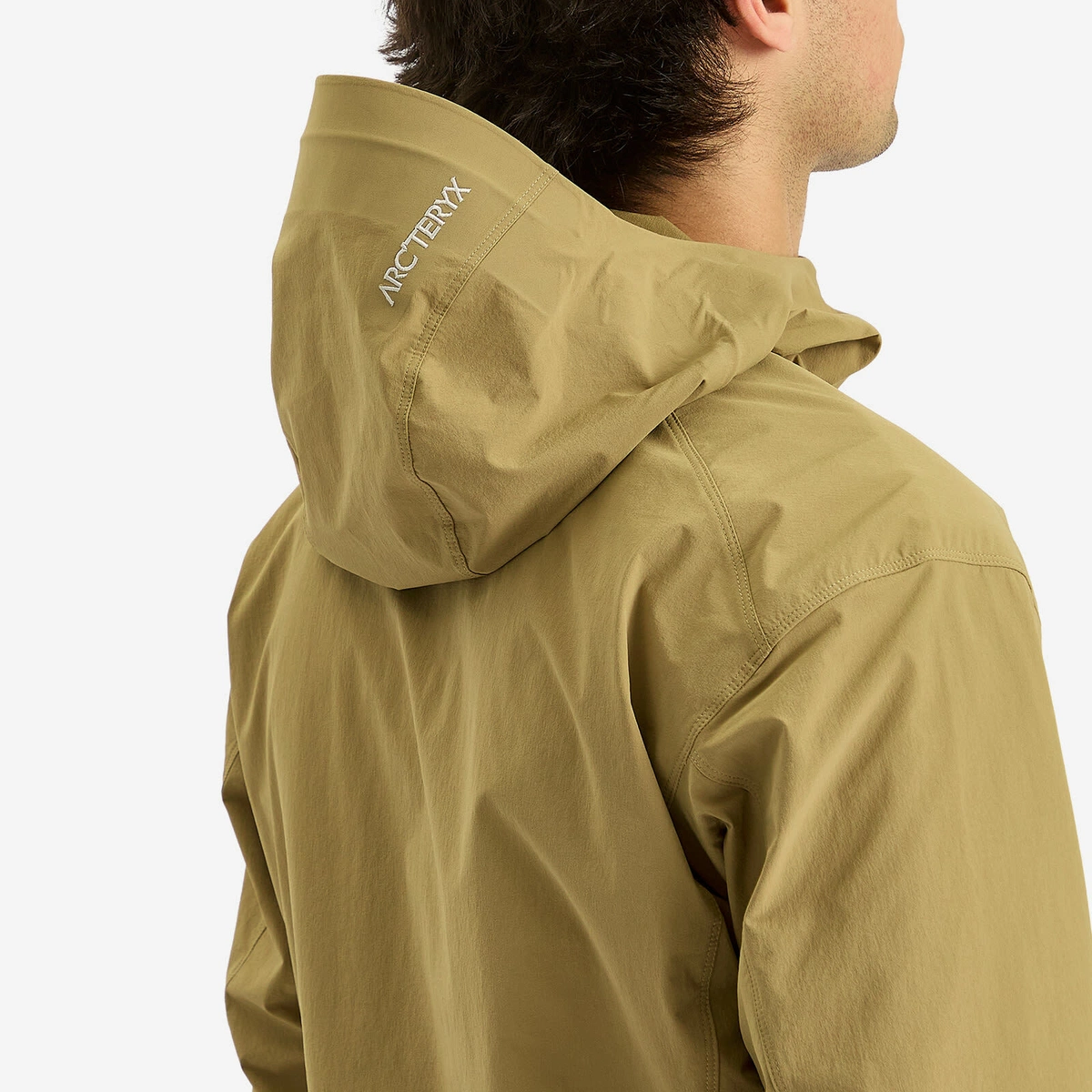 Arc'teryx Men's Gamma Lightweight Softshell Hoodie in Canvas