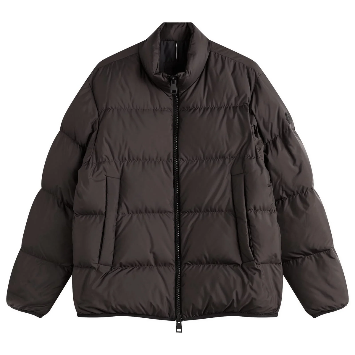 Moncler Erterle Jacket Recycled Padded Coat Brown