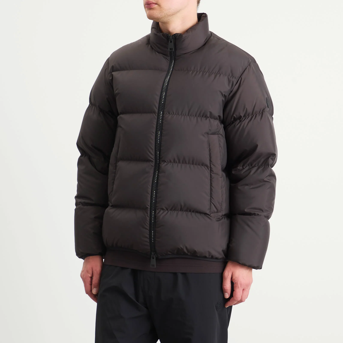 Moncler Erterle Jacket Recycled Padded Coat Brown