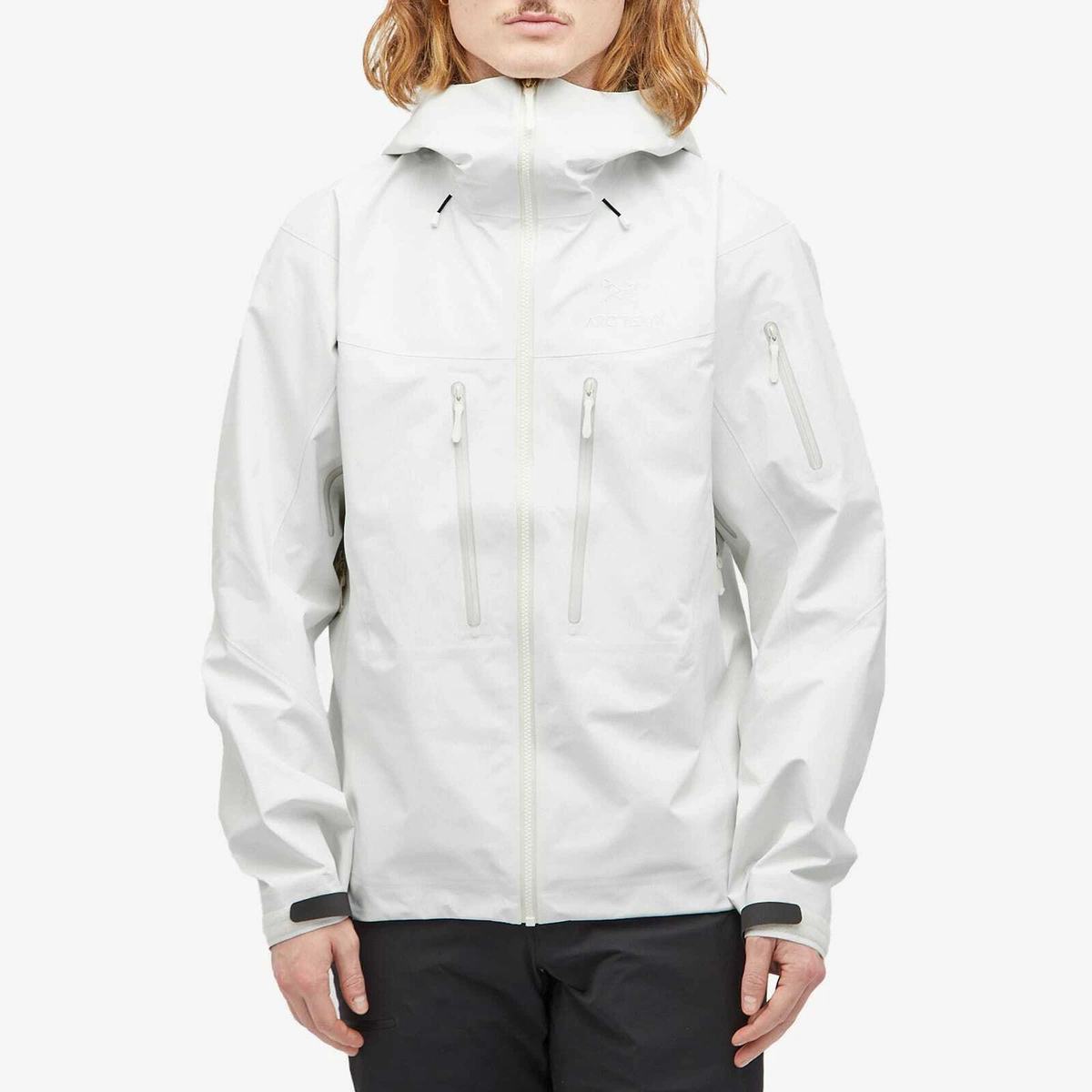 Arc'teryx Men's Alpha SV Jacket in Whiteout
