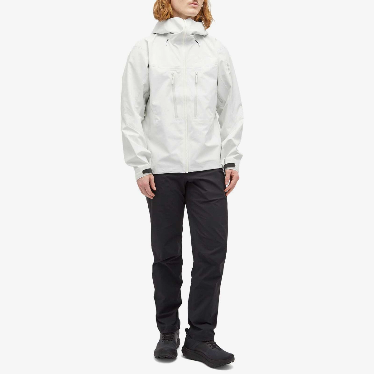 Arc'teryx Men's Alpha SV Jacket in Whiteout