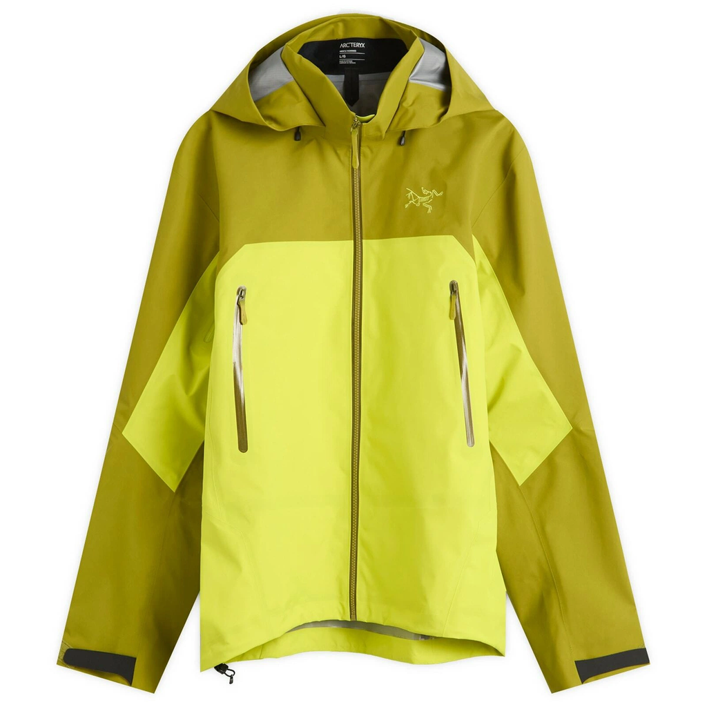 Arc'teryx Men's Beta AR Gore-Tex Jacket in Olive Moss/Euphoria