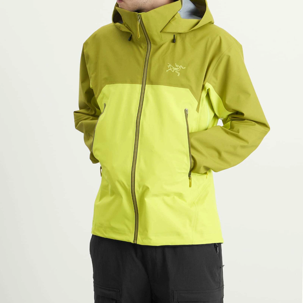 Arc'teryx Men's Beta AR Gore-Tex Jacket in Olive Moss/Euphoria