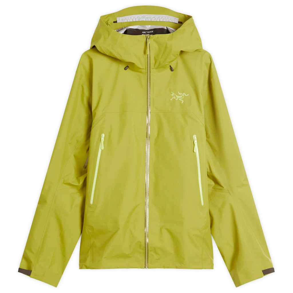 Arc'teryx Men's Beta SL Gore-Tex Jacket in Olive Moss/Euphoria