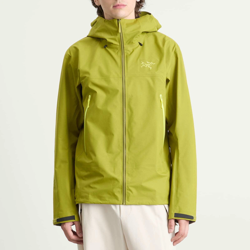 Arc'teryx Men's Beta SL Gore-Tex Jacket in Olive Moss/Euphoria