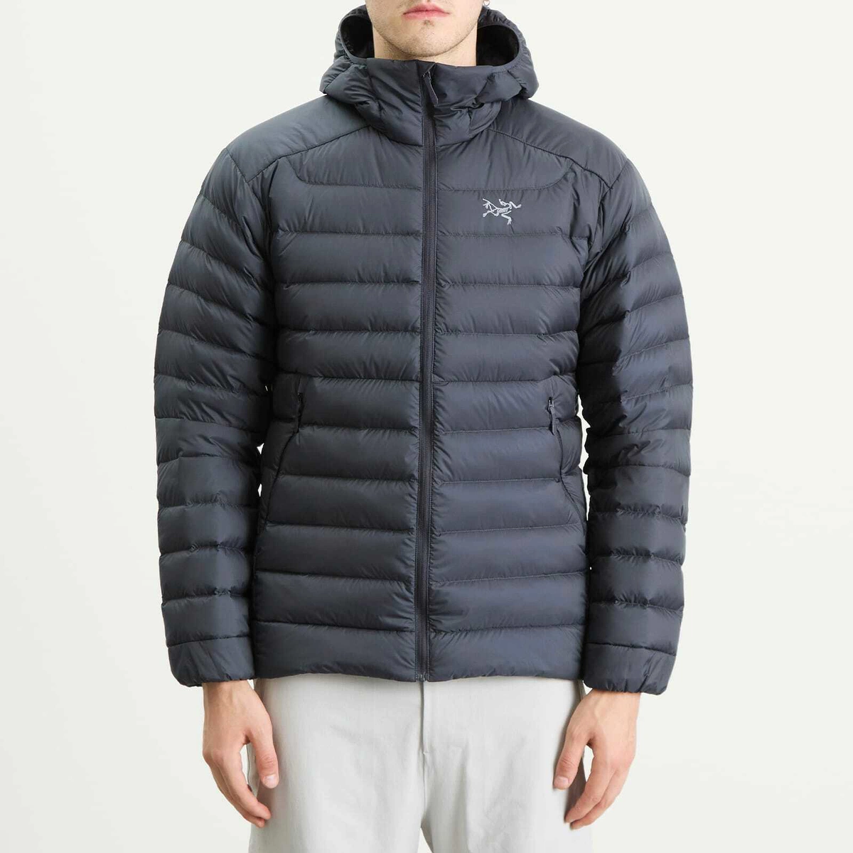 Arc'teryx Men's Cerium Hooded Jacket in Black Sapphire