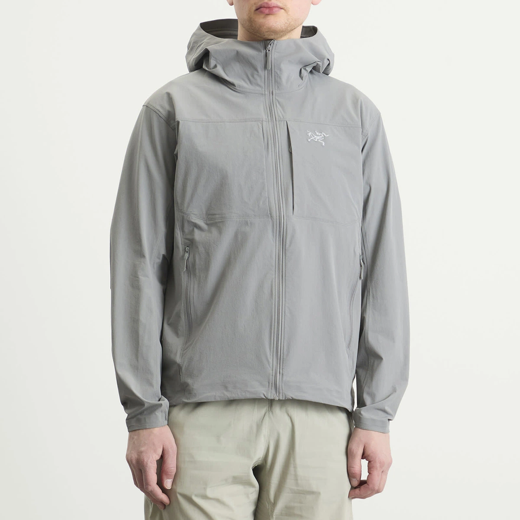 Arc'teryx Men's Gamma Lightweight Hooded Jacket in Void