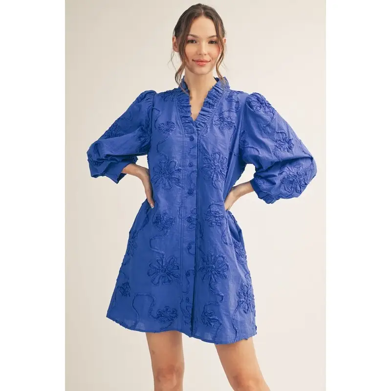 3D Floral Dress