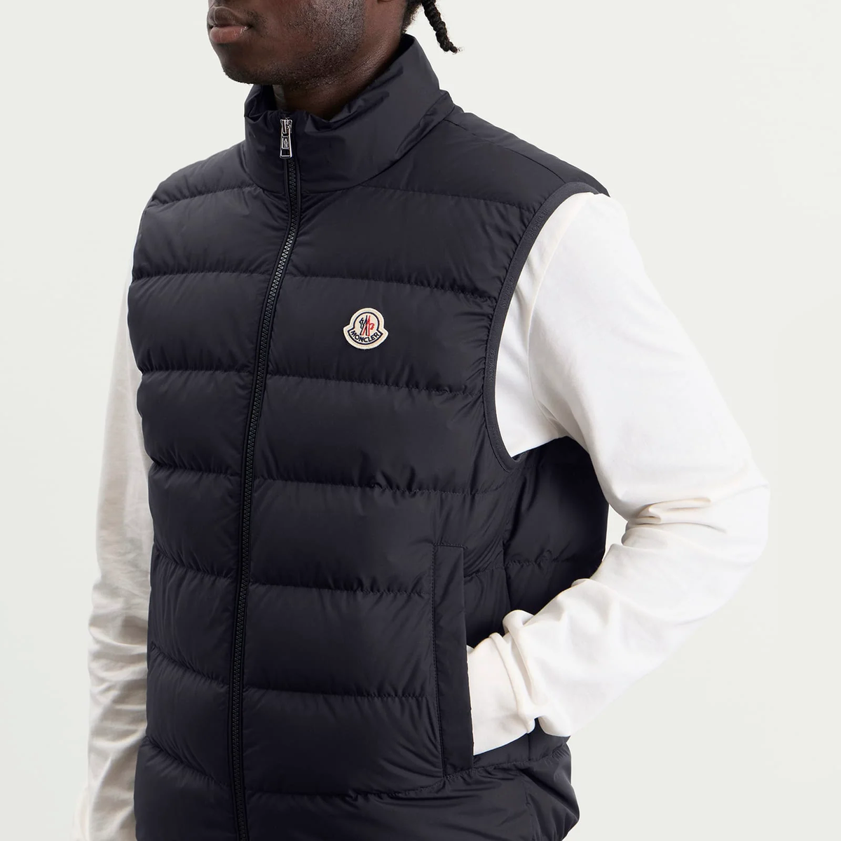 Moncler Contrin Vest Navy