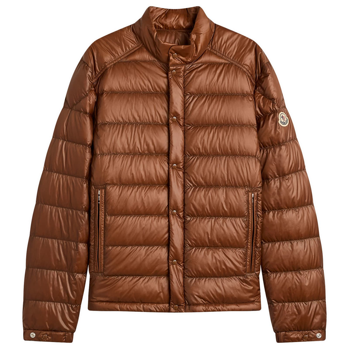 Moncler Selves Nylon Jacket Brown