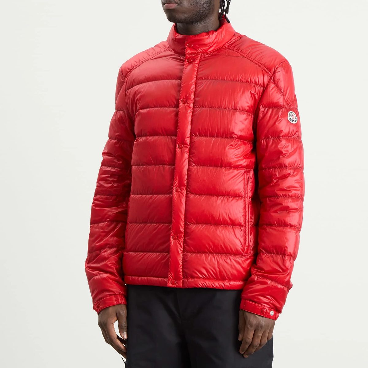 Moncler Selves Nylon Jacket Red