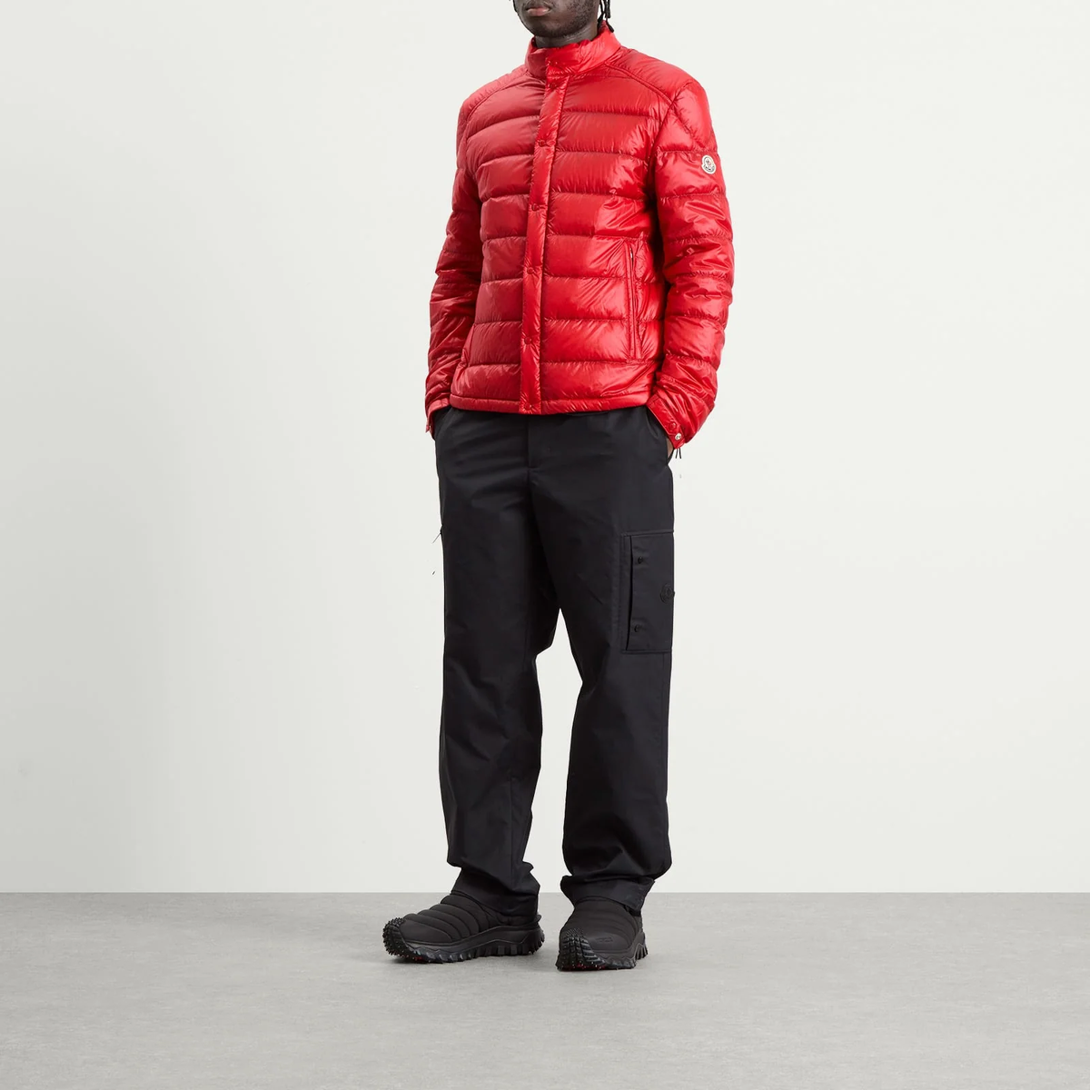 Moncler Selves Nylon Jacket Red